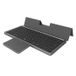 Clavier sans fil pliable KF 8700 avec pavé tactile et étui en polyuréthane - Noir
