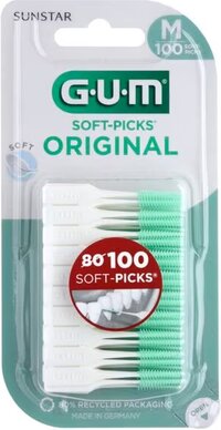 GUM Soft-Picks Original Regular / Medium - 100 stuks