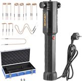 VEVOR Inductieverwarmer voor het Verwijderen van Schroeven, 1100W Magnetische Inductieverwarmerset, Verwarmer voor het Verwijderen van Roestige Schroeven, Autoreparatiegereedschap met 10 Spoelen