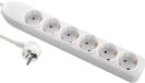 Electraline 51611 52611 - Multiprise - 6 prises - Câble 1,5 m