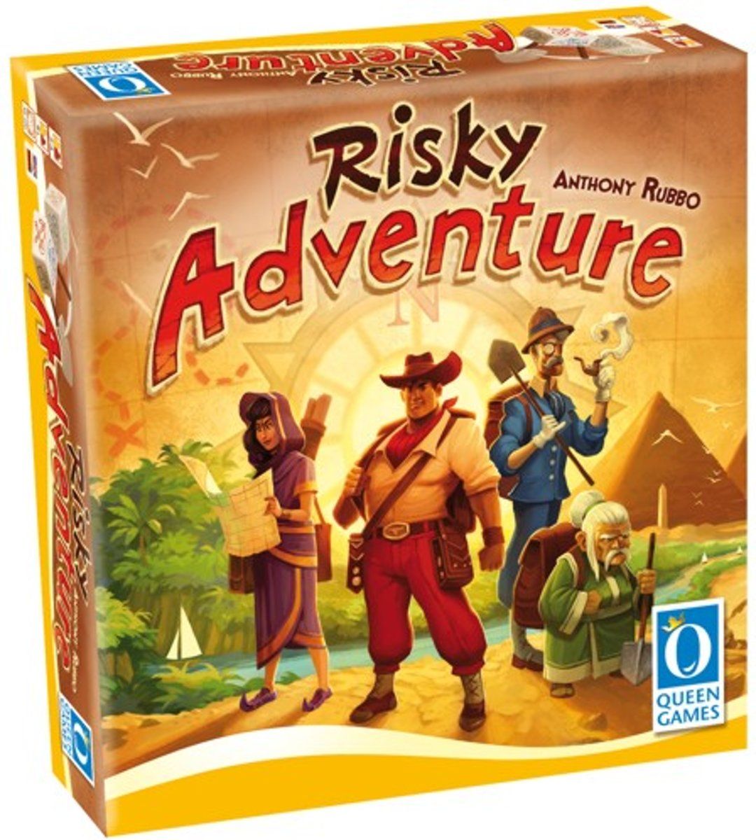 Queen Games Risky Adventure Dobbelspel - EN/DE