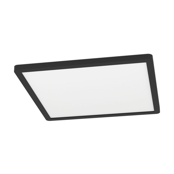 EGLO Connect Rovito-Z Plafondlamp - Zwart - 1700 Lumen - Dimbare LED - Vierkant