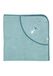 Sterntaler Baby Unisex badhanddoek baby GOTS Kalla - badponcho baby, capuchonhanddoek, badhanddoek kinderen met koalamotief - biologisch - blauw gemêleerd
