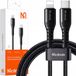 MCDODO USB-C naar Apple Lightning Kabel - 1 meter - Zwart