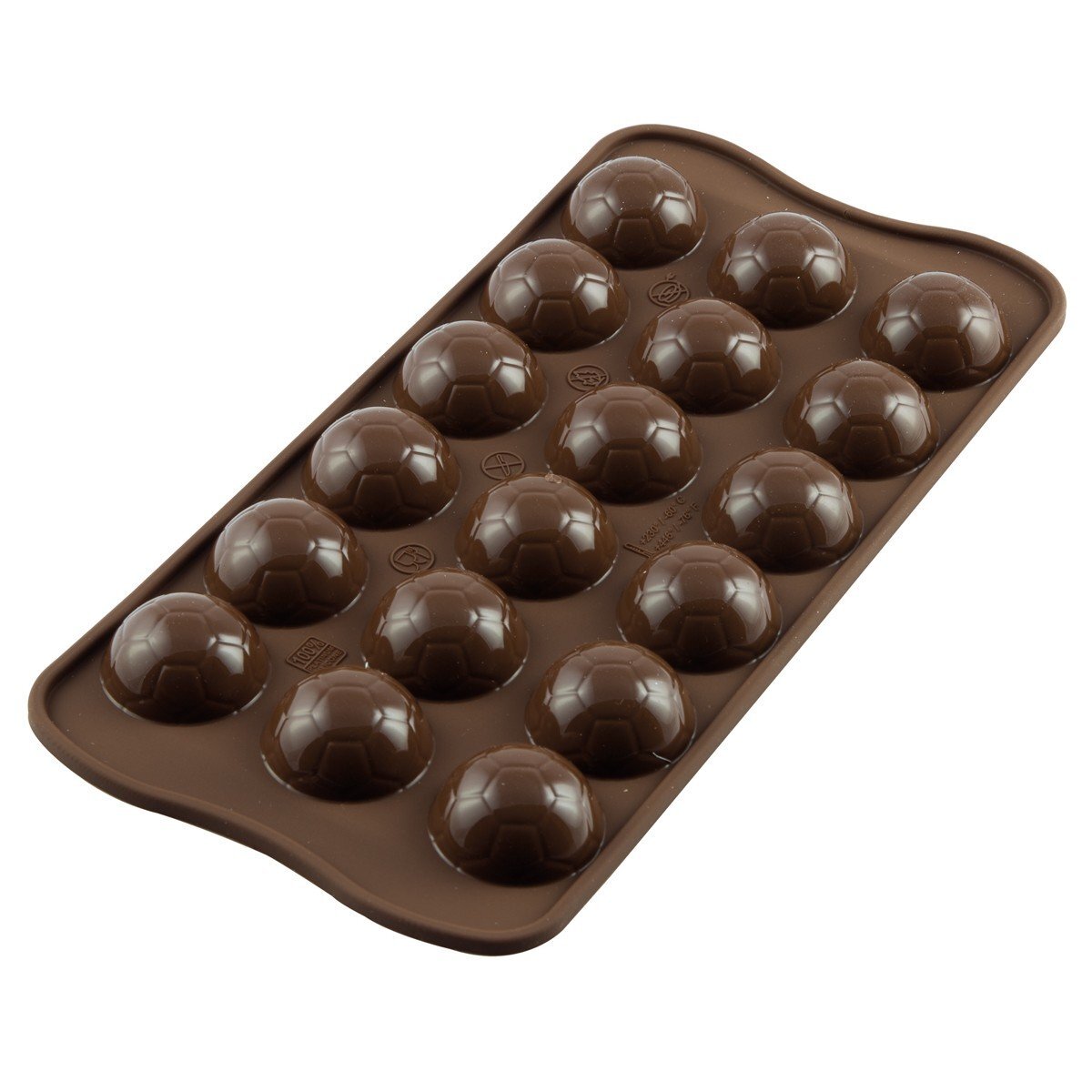 Silikomart Chocolade Mal Voetbal