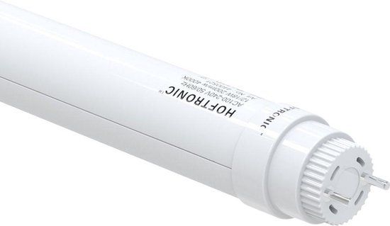 HOFTRONIC LED Fitting T8 G13 incl. LED TL Buis 120cm - 48 Watt 9600 Lumen - 4000K neutraal wit licht - IP20