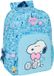 Snoopy Schoolrugzak Love Blauw 30 x 46 x 14 cm