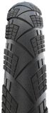 Schwalbe Marathon Efficiency Addix Green Raceguard 28´´ X 1.70 Pneu urbain résistant Gris