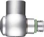 BtS Europa AG Oms 90 degrés UNF 7/16 HP mâle vers UNF 7/16 HP femelle adaptateur argent