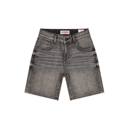 Vingino regular waist short grey denim