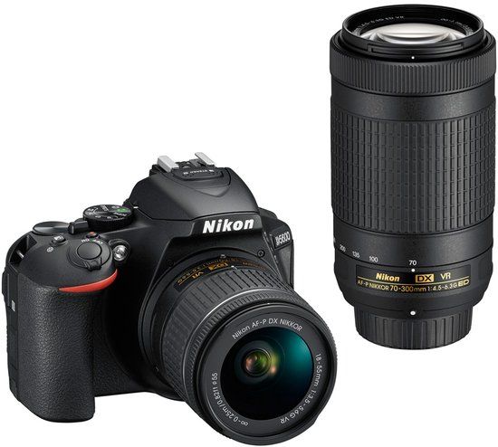 Nikon D5600 + AF-P DX 18-55mm + AF-P DX 70-300mm SLR camerakit