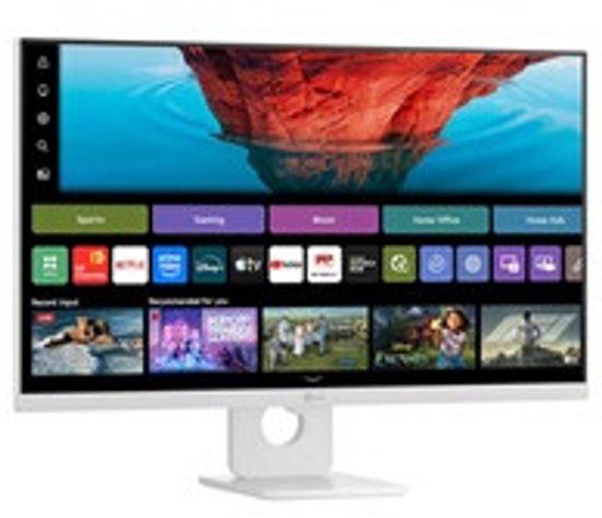 LG 27U731SB-W Smart Monitor 27 inch 4K UHD Wit