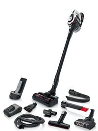 Bosch Serie 8 BSS825ALL - Aspirateur balai - Sans sac - Noir/Blanc - 5 Ah