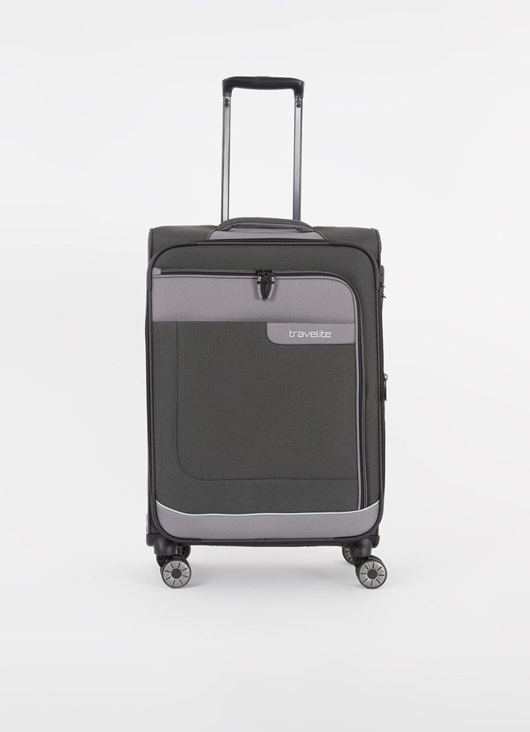 Travelite Viia Spinner M 67 cm - Antraciet - 2023 Model