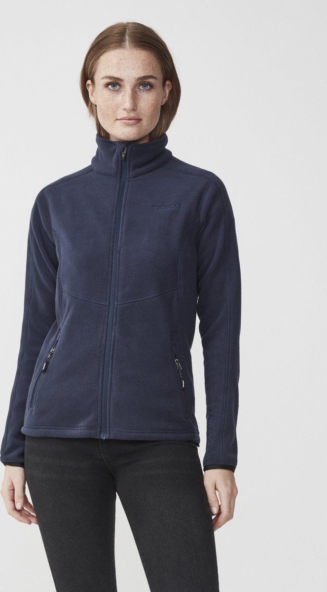 Tenson Miracle W Ns Fleece Vest Dames Marine Blauw Maat M