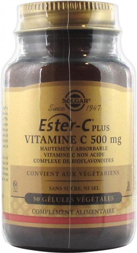 Solgar Ester-C Plus Vitamine C 500 mg Capsules