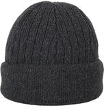 Hatland - Beanie voor heren - Jolon Windstopper - Antraciet - maat Onesize