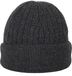 Hatland - Beanie voor heren - Jolon Windstopper - Antraciet - maat Onesize