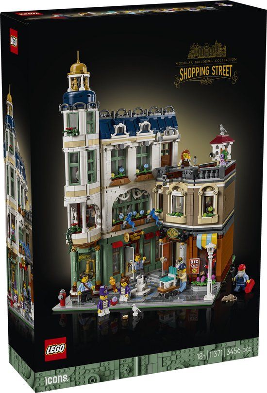 LEGO Icons - Winkelstraat Bouwpakket voor Volwassenen - 11371