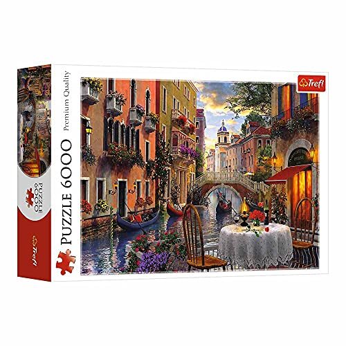 Trefl Puzzle Romantyczna kolacja 6000