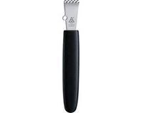 Triangle Professionele Zesteur met Dubbele Functie – RVS – 4 cm – Heft Kunststof Zwart