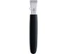 Triangle Professionele Zesteur met Dubbele Functie – RVS – 4 cm – Heft Kunststof Zwart