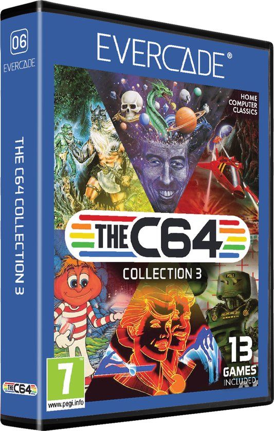 Evercade C64 Home Computer Classics - Cartridge 3 (13 Games) - Standard Edition