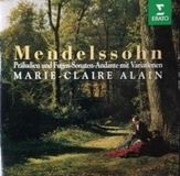 Orgelwerke Erato Felix Mendelssohn: Prelude & Fugue; Sonatas; Andante With Variations