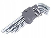 Inbussleutel OSCENT BATTERY STORE Kogelimbus Sleutelset 180mm 1,5-10mm (9 Onderdelen)