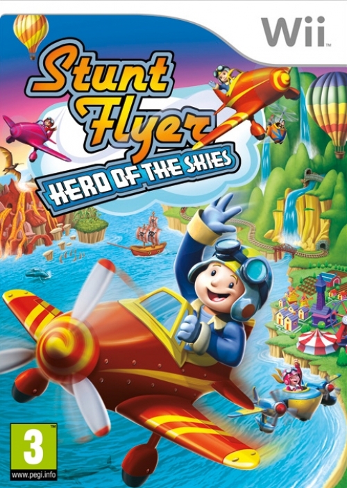 Easy Interactive stunt flyer hero of the skies Nintendo Wii