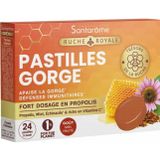 Santarome Santarôme Keelpastilles Propolis/Honing 24 Zuigtabletten