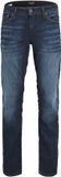 JACK&JONES Heren Jeans JJICLARK JJORIGINAL Regular Fit Katoen Blauw