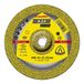 Klingspor 351252 A 24 Extra Kronenflex slijpschijven voor metaal, universeel, X-Lock, gebogen, 125 mm x 6,0 mm x 22,23 mm, 10 stuks