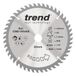 Trend Wood CSB/18548A Accu-cirkelzaagblad, diameter 185 mm, 30 mm boring, 48 tanden, 1,8 mm snijvoeg, +10° haak, TCT, fijn oppervlak