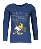 DFB Functioneel shirt donkerblauw / geel / zwart / wit