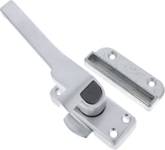 Starx 87.604.46 Raamsluiting met nok en knop - Links - Aluminium