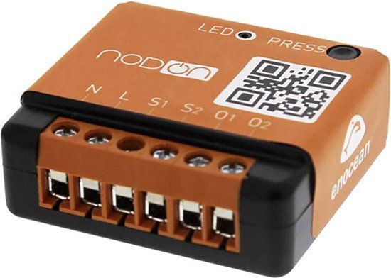 NodOn SIN-2-2-01 Schakelactor - 868 MHz - Inbouw - 1 jaar garantie