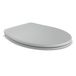 TATAY Wc-Bril Universeel Compatibel met O-Vorm Model met 37x44,5 cm | Inclusief Golf | Antibacterieel Materiaal | Solide Bouw | Handige Details | Heldere Functie | Betrouwbare Productwerking, Wit