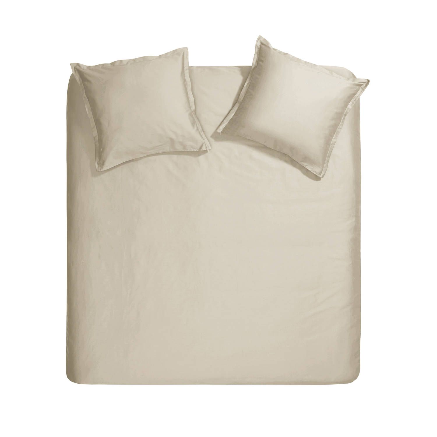 Cinderella Sundays - Dekbedovertrek - Satijn - 260x200/220 cm - Light Sand