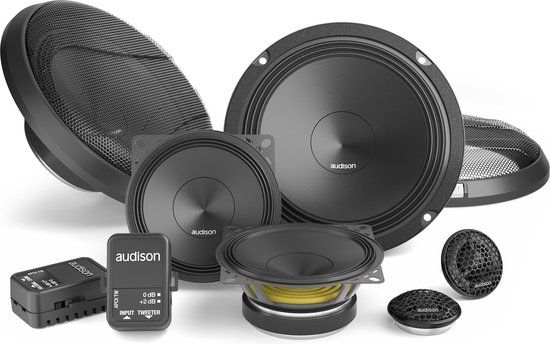 Audison Prima APK 163 - 3-weg Composet Autospeaker - 16.5cm - 125W RMS