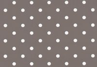 Wicotex Plakfolie-Plakplastic dots taupe