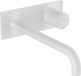 Hotbath Cobber - Wastafelmengkraan - Zonder Waste - Laag - Wit - Inbouw - Messing