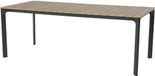 Outdoor Living Tuintafel Arezzo 200x90x74 cm - Antraciet