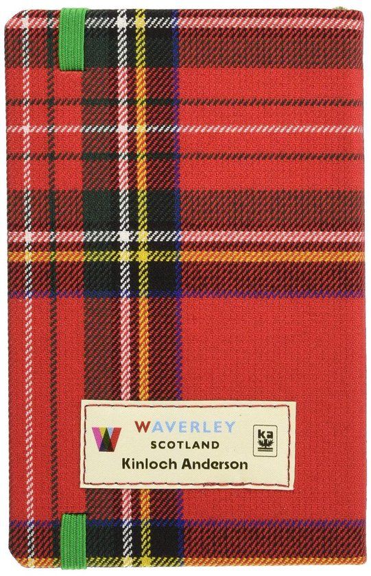 Penguin Random House USA Waverley Royal Stewart Tartan Cloth Commonplace Notebook