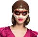 Boland - Waarzegster masker met hoofddoek, verkleedmasker voor kostuums, Halloween, carnaval en themafeesten