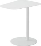 en.casa Bijzettafel Nastätten 50x50x38 cm wit mat