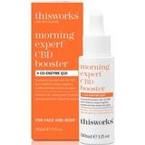 this works Morning Expert CBD Booster + Coenzyme Q10