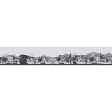Sorreisa Zelfklevende randen, 15 x 300 cm, grijs
