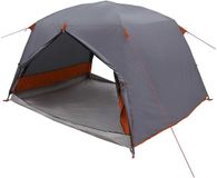 vidaXL Backpacking Tent 2-persoons Grijs en Oranje