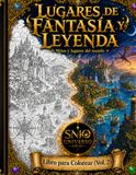 Lugares de Fantasía y Leyenda: Libro para colorear (Vol. 2)